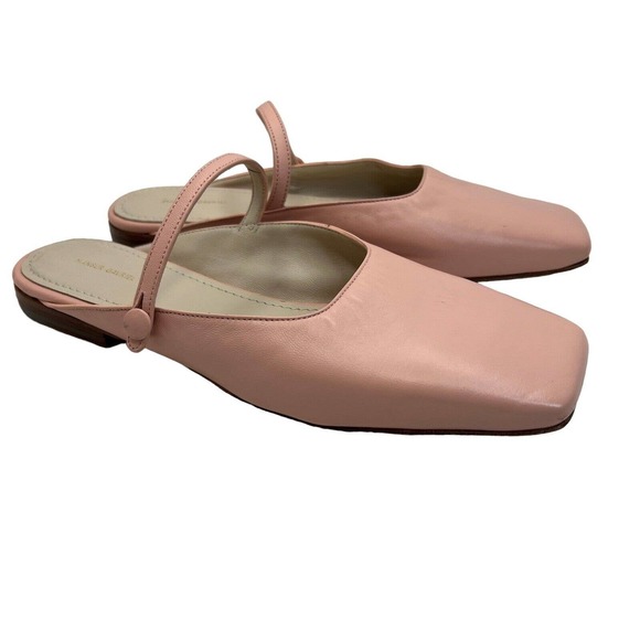 Mansur Gavriel Shoes - Mansur Gavriel Square Toe Mary Jane Mule Sandals Size 38